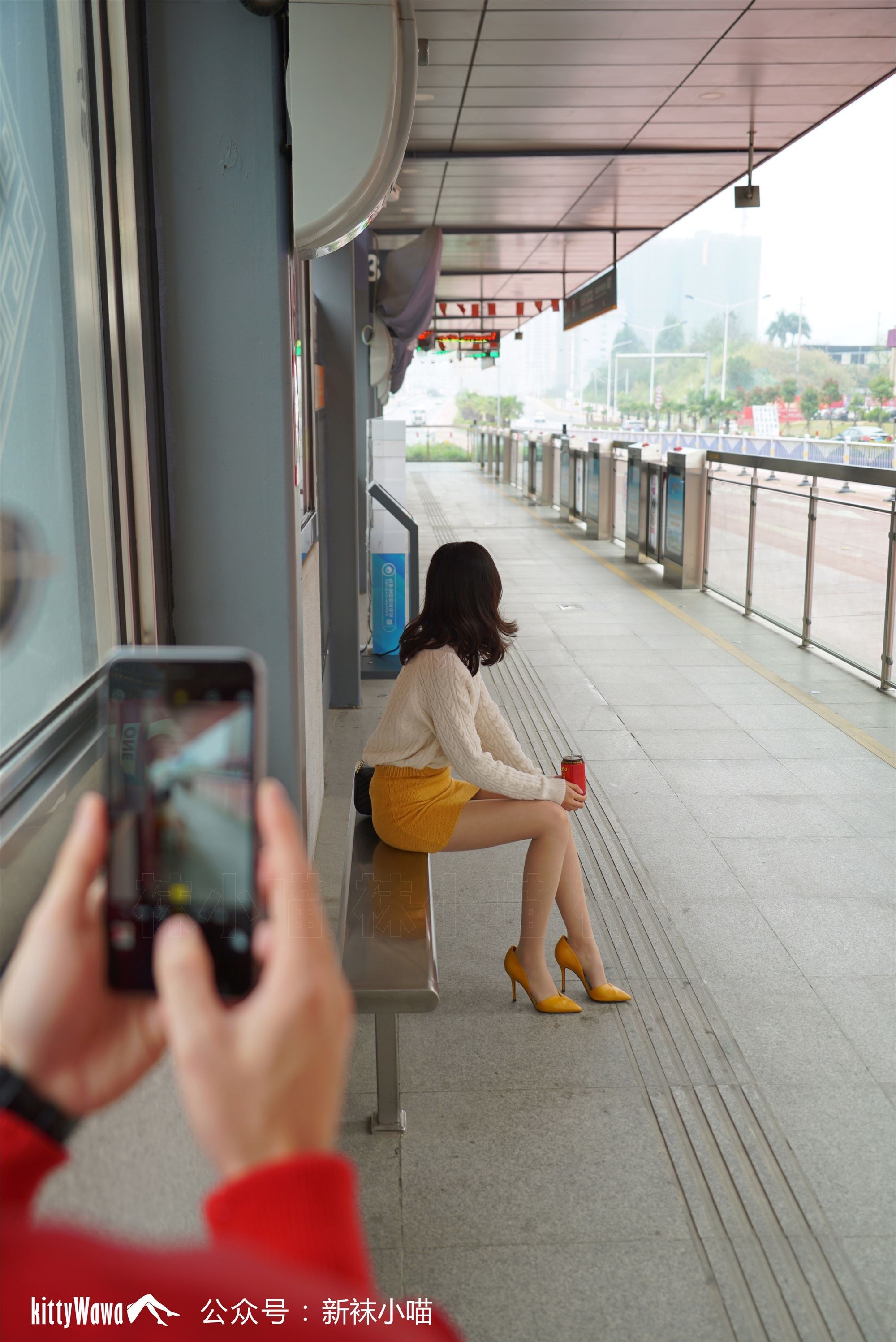 kittyWawa袜小喵故事集  KTS006 公交车追随者